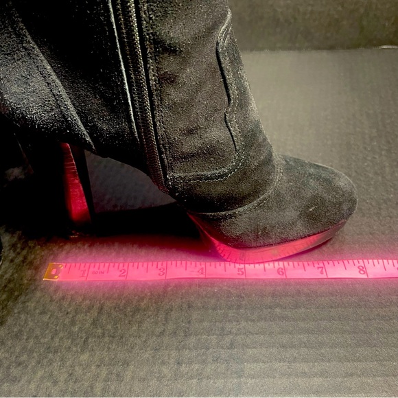 Michael Kors Black Suede Tall Boots EUC 5.5M Price Firm - Picture 9 of 15